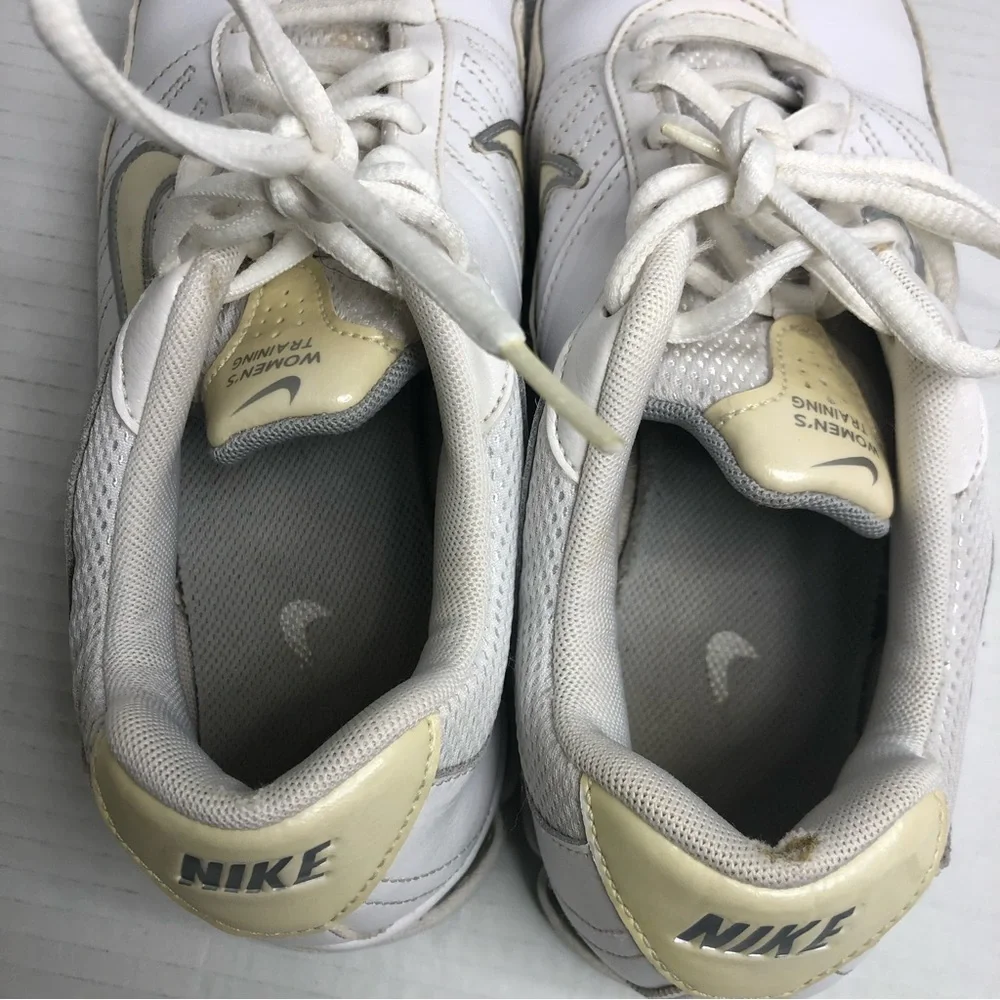 Nike Sneakers Womens 8.5 Air Exceed White Running Shoes Lace Up Low Top